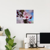 Cherry Blossom Flower Poster (Thuiskantoor)