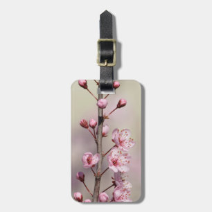 Cherry Blossom Flowers Bagagelabel