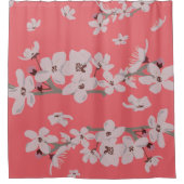 Cherry Blossom Flowers Douchegordijn (Voorkant)