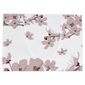 Cherry Blossom Flowers Groot Cadeauzakje (Achterkant)