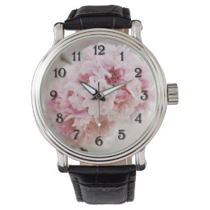 Cherry Blossom Flowers Horloge