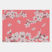 Cherry Blossom Flowers Inpakpapier Vel (Voorkant 2)