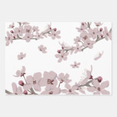 Cherry Blossom Flowers Inpakpapier Vel (Voorkant 2)