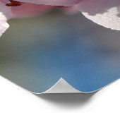 Cherry Blossom Flowers macrofotografie Poster (Hoek)