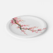 Cherry Blossom Flowers Papieren Bordje (Gekanteld)