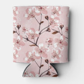 Cherry Blossom Flowers Pattern Blikjeskoeler (Voorkant)