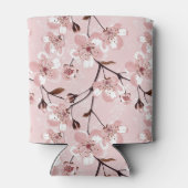 Cherry Blossom Flowers Pattern Blikjeskoeler (Achterkant)