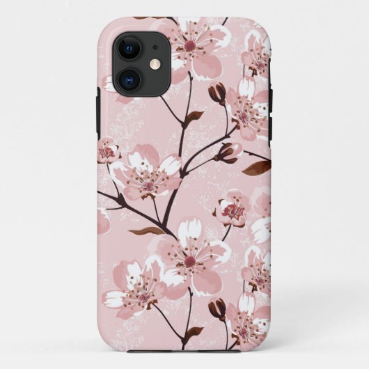 Cherry Blossom Flowers Pattern Case-Mate iPhone Case (Achterkant)