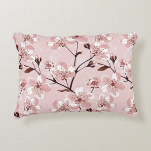 Cherry Blossom Flowers Pattern Decoratief Kussen