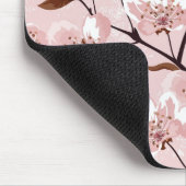 Cherry Blossom Flowers Pattern Muismat (Hoek)