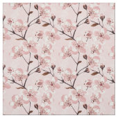 Cherry Blossom Flowers Pattern Stof (Swatch)