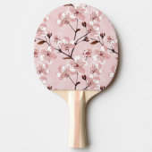 Cherry Blossom Flowers Pattern Tafeltennisbatje (Voorkant)