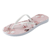 Cherry Blossom Flowers Pattern Teenslippers (Schuin)