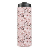 Cherry Blossom Flowers Pattern Thermosbeker (Voorkant)