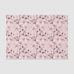 Cherry Blossom Flowers Pattern Tissuepapier