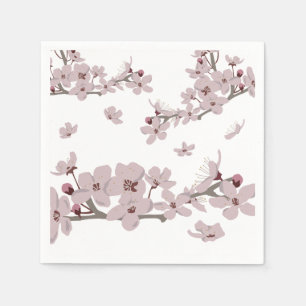 Cherry Blossom Flowers Servet