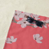 Cherry Blossom Flowers Strandlaken (In situ)