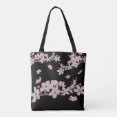 Cherry Blossom Flowers Tote Bag (Achterkant)
