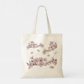 Cherry Blossom Flowers Tote Bag (Achterkant)