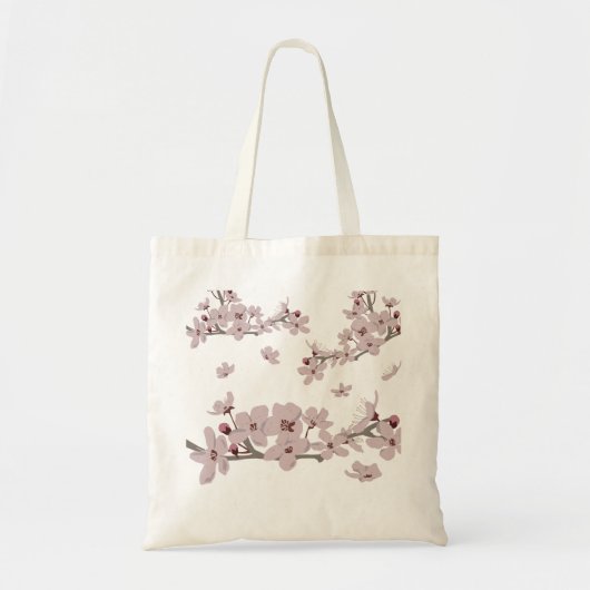 Cherry Blossom Flowers Tote Bag (Voorkant)