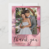 Cherry Blossom Foto Dank je Kaart (Voorkant)