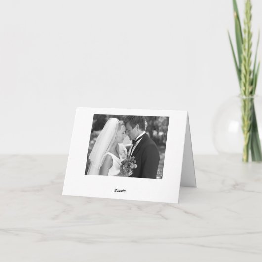 Cherry Blossom Foto Hartelijk dank Bedankkaart (Achterkant)