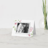 Cherry Blossom Foto Hartelijk dank Bedankkaart (Voorkant)