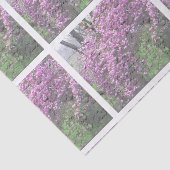 Cherry Blossom French Script Decoupage Tissuepapier (Detail)