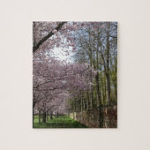 Cherry Blossom Garden Legpuzzel (Verticaal)