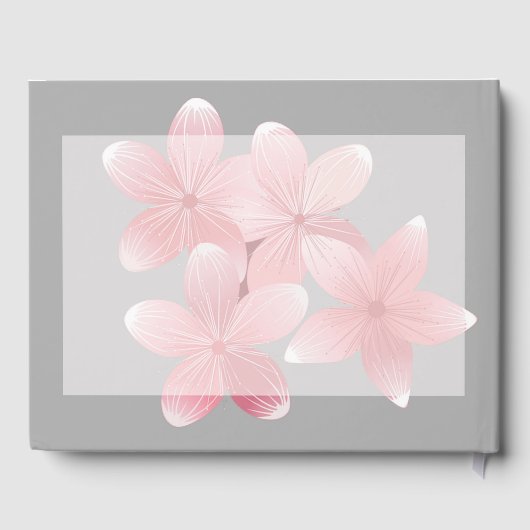 Cherry Blossom Gastenboek (Achterkant)