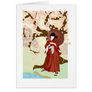cherry blossom geisha