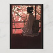 CHERRY BLOSSOM GEISHA BRIEFKAART (Voorkant)
