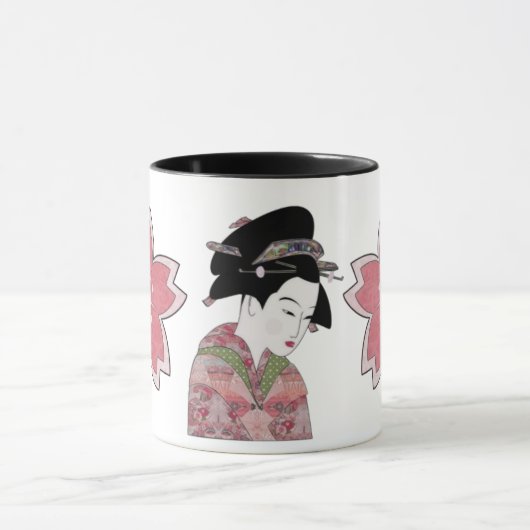 Cherry Blossom Geisha Mok (Midden)