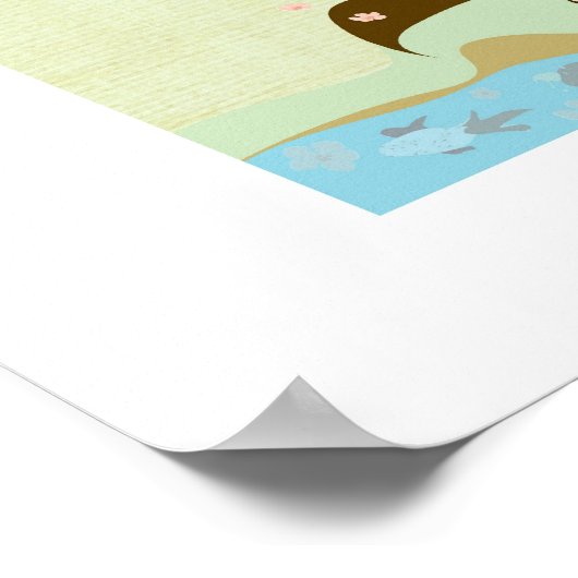 cherry blossom geisha poster (Hoek)