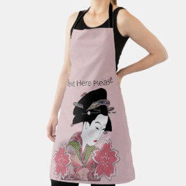 Cherry Blossom Geisha Schort