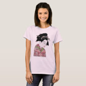 Cherry Blossom Geisha T-shirt (Voorkant volledig)