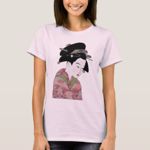 Cherry Blossom Geisha T-shirt