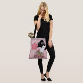 Cherry Blossom Geisha Tote Bag (Op model)
