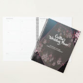 Cherry Blossom Geometric Floral Wedding planner (Display)