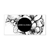 Cherry Blossom gepersonaliseerde zelfinktstempel Zelfinktende Stempel (Design)