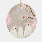 Cherry Blossom Ghosts Keramisch Ornament (Links)