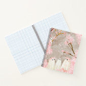 Cherry Blossom Ghosts Notitieboek (Binnen)