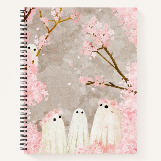 Cherry Blossom Ghosts Notitieboek (Voorkant)