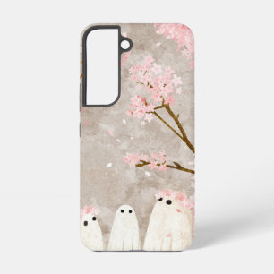 Cherry Blossom Ghosts Samsung Galaxy Hoesje