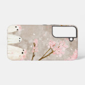 Cherry Blossom Ghosts Samsung Galaxy Hoesje (Achterkant horizontaal)