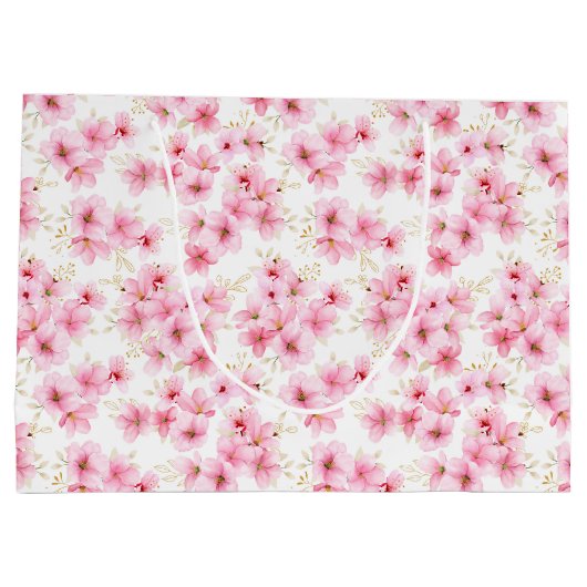 Cherry Blossom Gift Bag Groot Cadeauzakje (Achterkant)