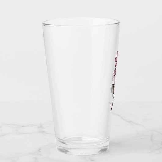Cherry Blossom Glass Tumbler (Rechts)