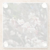 Cherry Blossom Glazen Onderzetter (Achterkant)