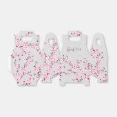 Cherry Blossom Glitter Custom Bedankt Bedankdoosjes (Uitgevouwen)