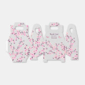Cherry Blossom Glitter Custom Bedankt voor je favo Bedankdoosjes (Uitgevouwen)